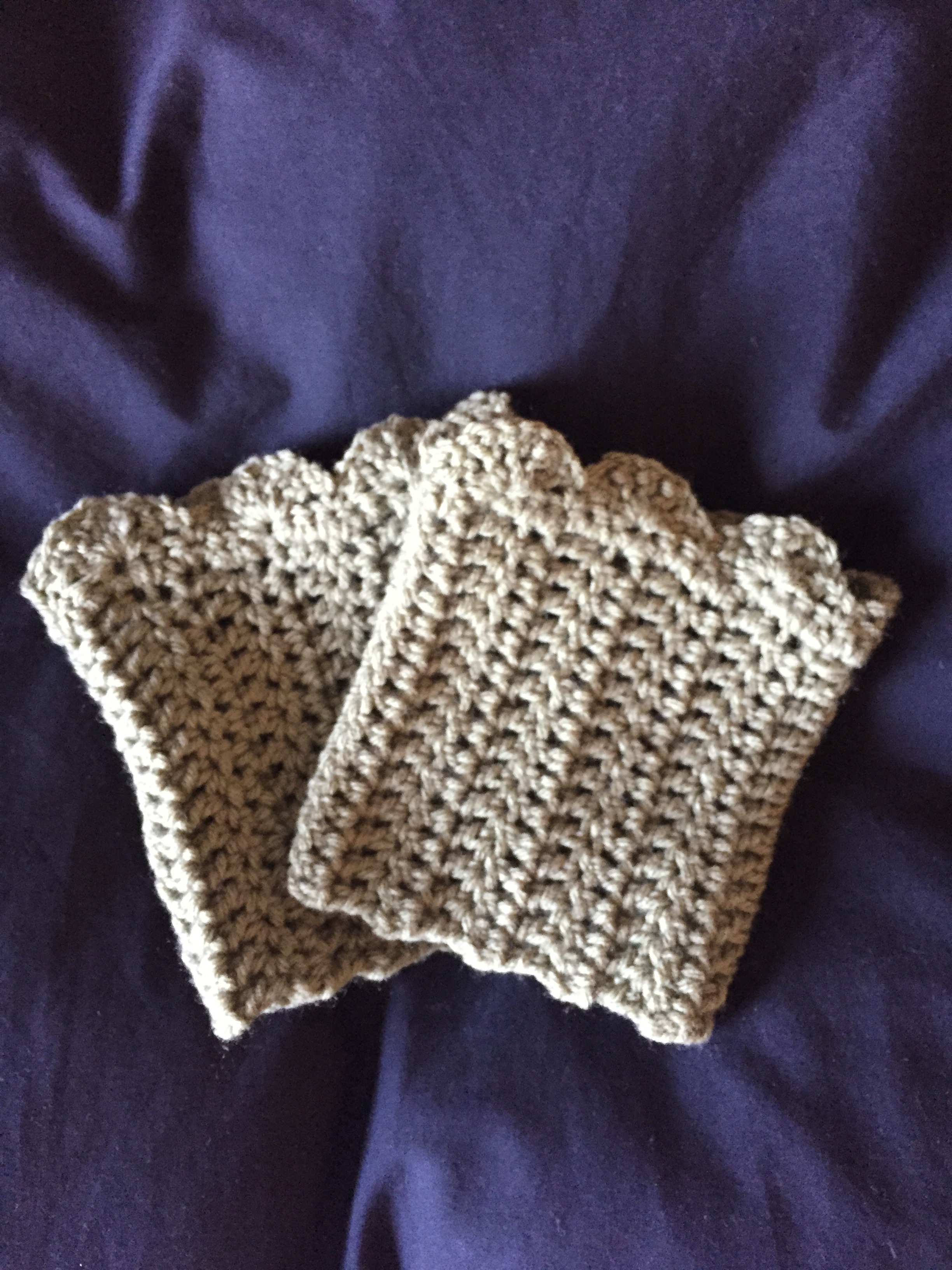 How To Crochet Boot Cuffs