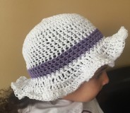 crochet Easter spring hat, crochet sun hat, crochet easter hat, crochet spring hat, large brim hat, free crochet pattern, 