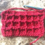 waffle stitch, how to crochet, how to crochet a waffle stitch for beginners, super easy waffle stitch tutorial, waffle stich crochet, crochet, crochet stitches tutorials, how to crochet stitches