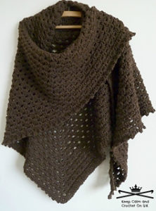 crochet, free crochet, free crochet patterns, free crochet shawl/wrap pattern, 