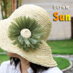 straw sun hat, crochet sun hat, straw sun hat free crochet pattern, free crochet patterns for sun hats