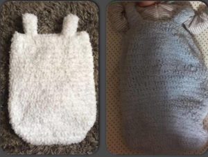 super easy baby bunting bag free crochet pattern, crochet bunting bag, baby blanket, crochet baby blanket pattern, crochet baby cocoon pattern free, free crochet sleep sack pattern, 
