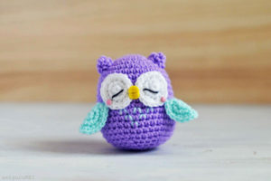 crochet, free crochet owl pattern, owl amigurumi pattern, free crochet owl amigurumi