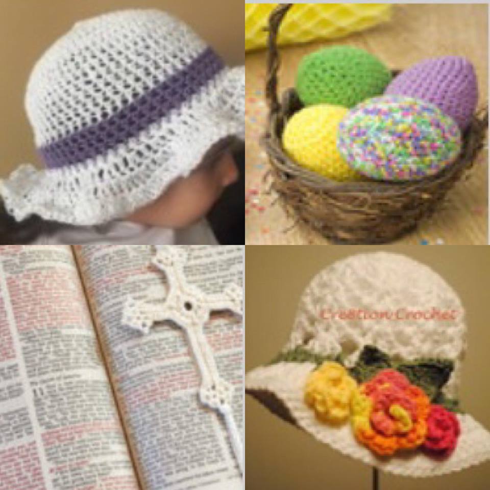 crochet, free crochet patterns, free Easter crochet patterns