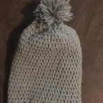 crochet hat with pom pom, cozy hat with pom pom, crochet hat with pom pom