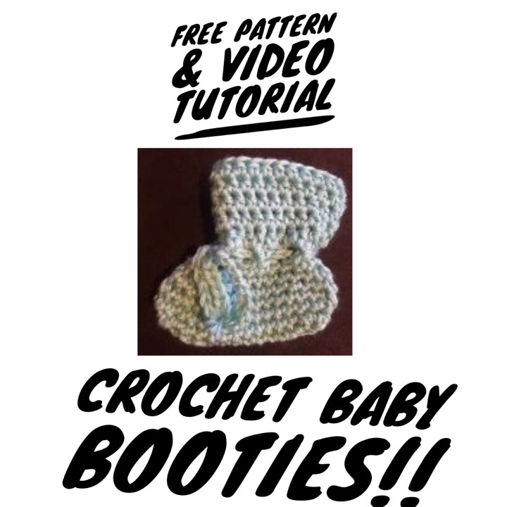 diy from home, free crochet patterns, all free crochet, free crochet baby booties pattern, how to crochet
