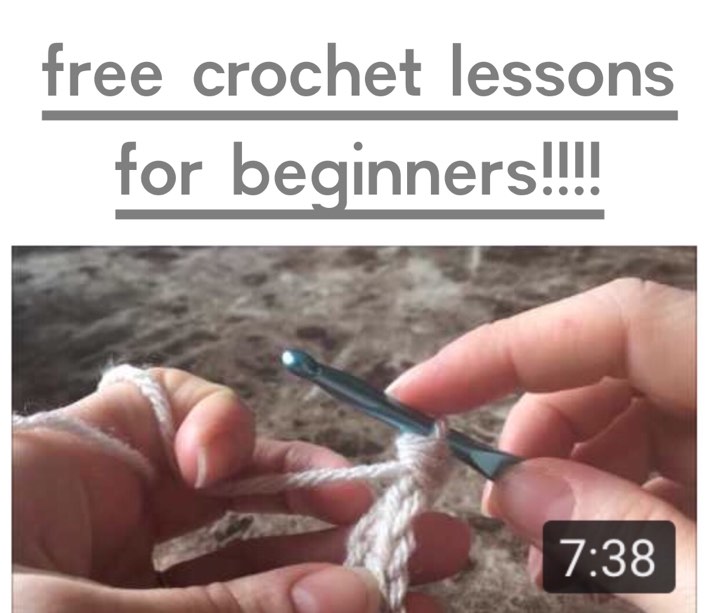 free crochet lessons, how to crochet, basic crochet lessons, crochet for beginners, learn to crochet online,