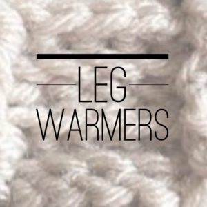 crochet leg warmers size charts