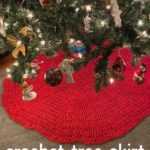 Christmas crochet patterns, Christmas tree skirt, how to crochet a tree skirt