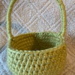 crochet easter basket, easter basket, easter basket pattern