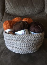 diy from home, crochet patterns, crochet video tutorials, crochet basket, how to crochet a basket, crochet home decor, crochet decor,