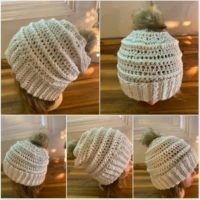 crochet hat, free crochet hat pattern, crochet beanie pattern, crochet slouchy hat pattern, free crochet hat pattern, beginner friendly pattern