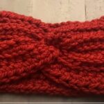 chunky headband pattern, chunky headband tutorial, bulky yarn projects, bulky yarn headband, easy crochet headband, beginner headband tutorial, left handed crochet tutorial