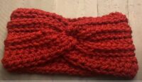 chunky headband pattern, chunky headband tutorial, bulky yarn projects, bulky yarn headband, easy crochet headband, beginner headband tutorial, left handed crochet tutorial