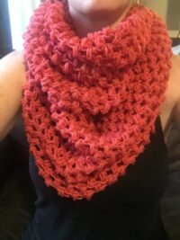 puff stitch crochet, puff stitch scarf, crochet scarf pattern, crochet infinity scarf pattern, beginner friendly crochet, how to crochet a scarf, how to crochet a circle scarf, how to crochet an infinity scarf, diy scarf