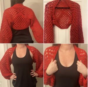 shrug, granny square shrug, crochet shrug, crochet sweater pattern, crochet bolero, bolero, granny square sweater, cardigan, crochet cardigan pattern, crochet sleeves, sleeves, diy sleeves, crochet sleeves pattern