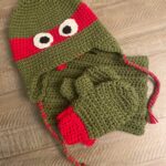 ninja turtles, crochet ninja turtles, ninja turtle hat, ninja turtle mittens, ninja turtle neck warmer, crochet pattern, crochet ninja turtle pattern, crochet pattern bundle,