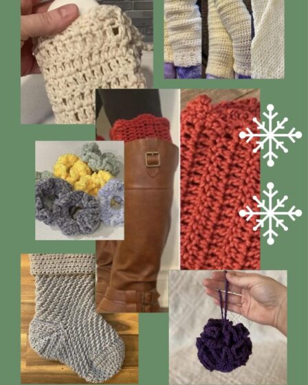 stocking stuffers, Christmas crochet, crochet stocking stuffers, easy crochet gift patterns, how to crochet, crochet patterns, crochet video tutorials