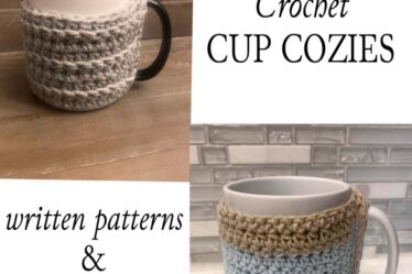 crochet cup cozy, cup cozy pattern, crochet mug cozy, crochet mug cozy pattern