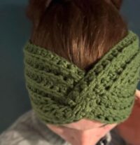 crochet headband, crochet ear warmer, crochet twisted headband pattern, easy crochet headband pattern, crochet ribbed headband pattern, knot headband, knot earwarmer for beginners, twisted headband for beginners