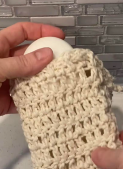 soap saver, crochet soap saver pattern, crochet craft show pattern, quick and easy craft show crochet patterns, eco friendly crochet patterns,